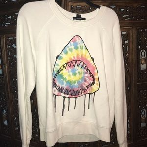 Tie Dye Shark Sweater